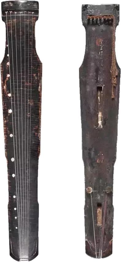 中国历代古琴图片大全,中国古琴图谱