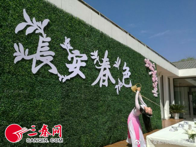 真爱再跨界推出“长安春色”茶