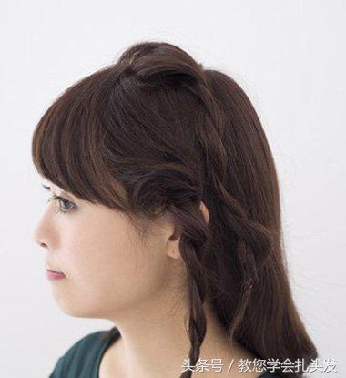 简单的发型给你带来不一样美,很引人注意的发型简单又好看