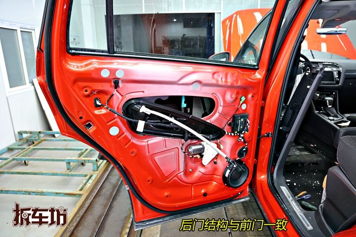 途观l2022款混动缺点,途观l拆解25%碰撞