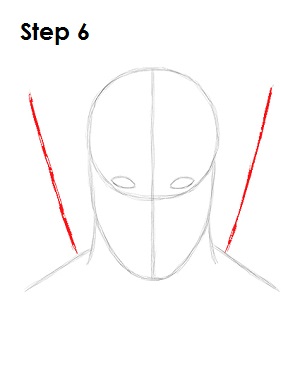 怎么画死侍的头侧面,死侍漫画怎么画