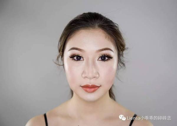 深邃欧美妆,裸色欧美妆教程