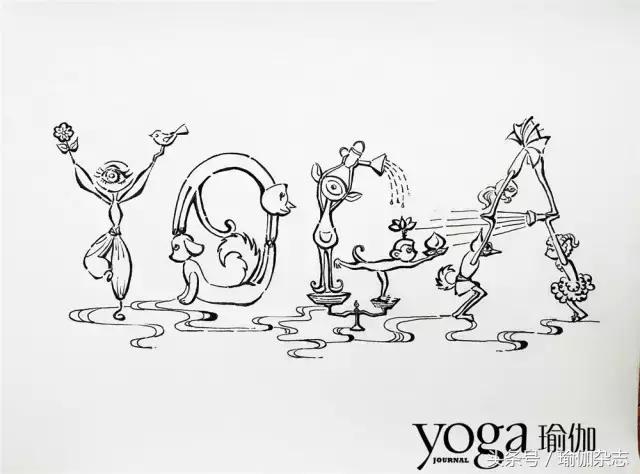 这些伽人把瑜伽小人画出了新模样儿,有你的那张哦!