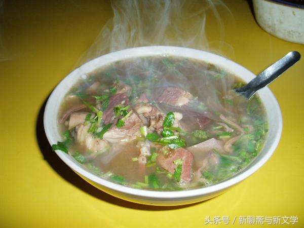 陕北羊杂的味型,陕北美食羊杂汤的由来