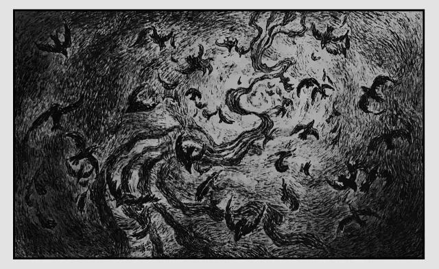 插画师迷狸:路过,停留