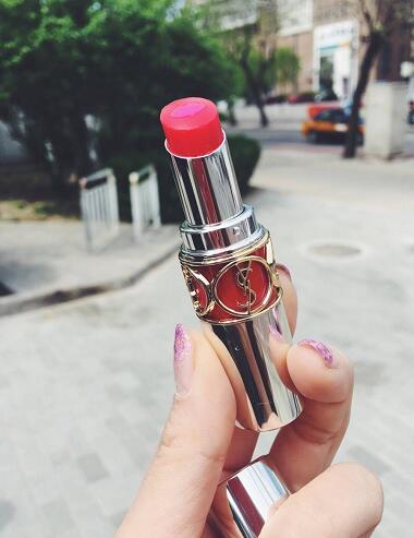 圣罗兰圆管夹心唇膏12号14号,2023圣罗兰新款唇膏