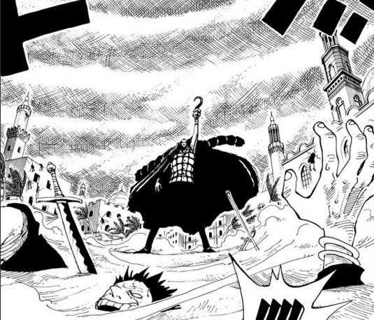 海贼王七武海沙鳄鱼,海贼王鳄鱼老沙的实力