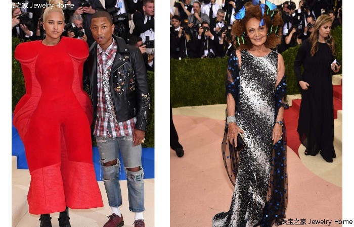 一分钟告诉你配上珠宝的MetGala根本不是什么群魔乱舞