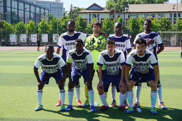 帅气的中国足球队,上海华东师大足球队