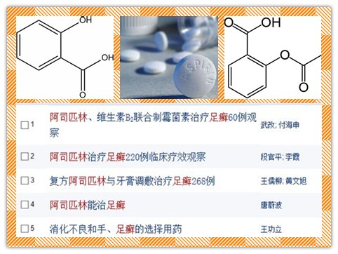 阿司匹林能治脚气吗,阿司匹林可以根治脚气吗