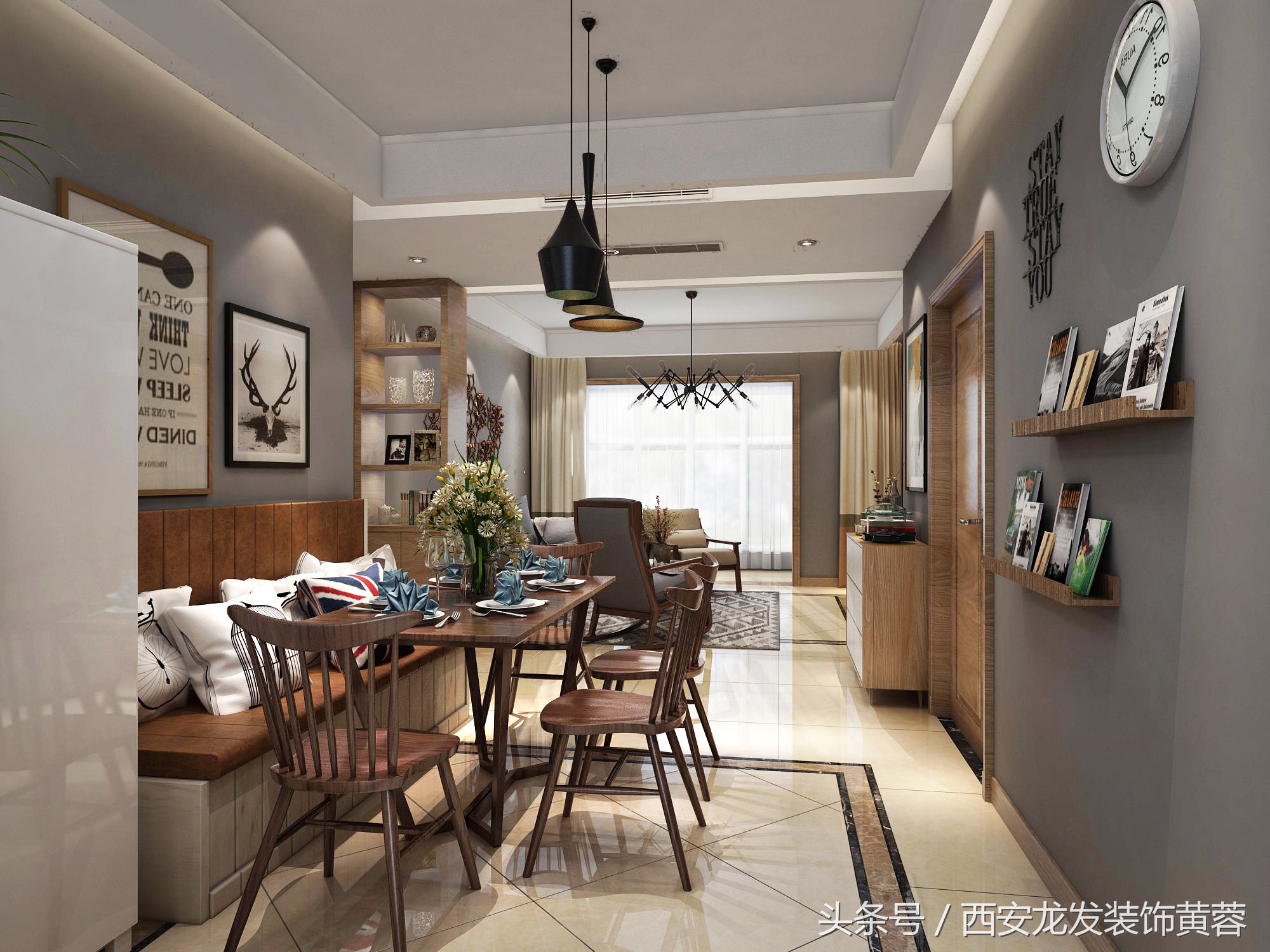 中国龙发西安推荐人气设计师付刚案例赏析