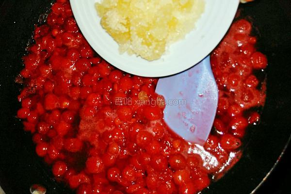 樱桃果酱怎么做不变色,樱桃果酱怎样做会红