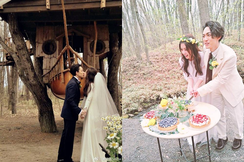 高圆圆赵又廷婚礼吻戏,高圆圆赵又廷参加黄晓明婚礼