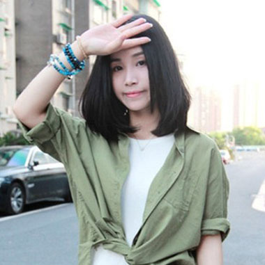 圆脸短发中分发型男,圆脸剪中分短发好看吗