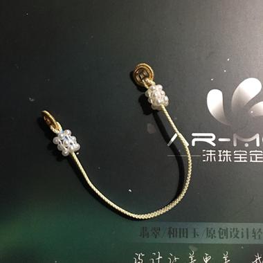 清宫十八子手串的小珍珠,清宫简易造型的教程