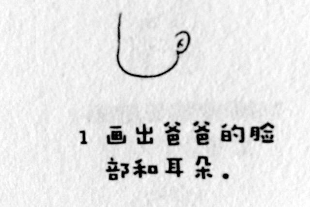 爸爸简笔画头像最简单,爸爸的家庭地位简笔画