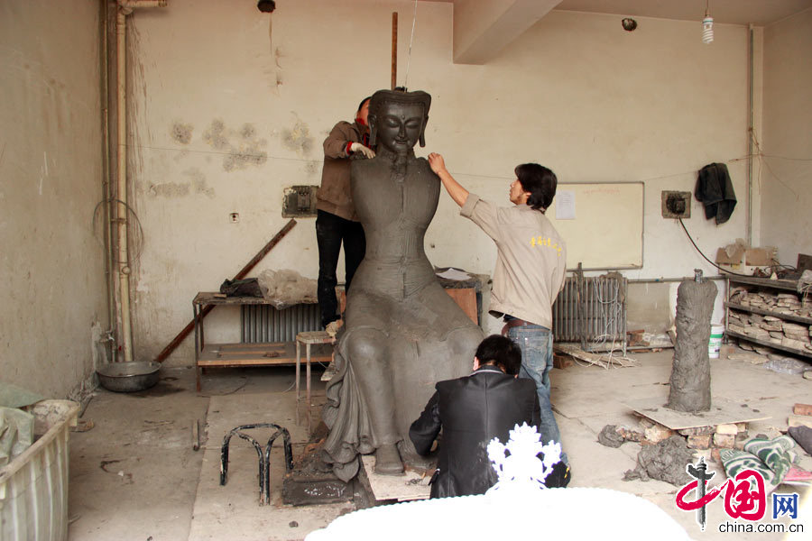 泥塑佛像教学视频,泥塑佛像的基本技法