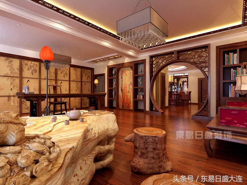 大连装修简欧风格效果图,大连中海装修案例