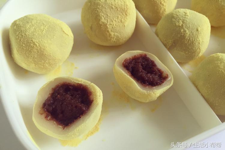 苏州美食松花团子,立夏时令松花团子