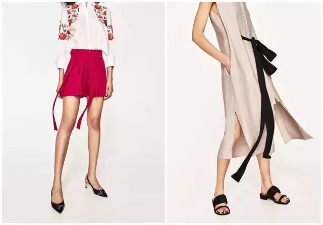 时尚真丝飘带穿搭,仙女风套装穿搭