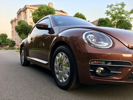 14年大众甲壳虫白色驾驶感受,新到17年大众甲壳虫