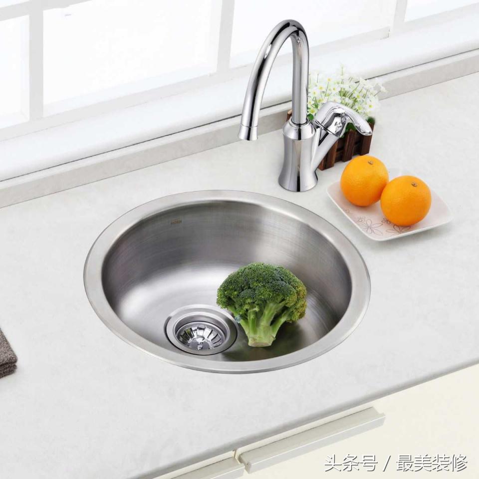 厨房易清洗的水槽,水槽耐油污推荐