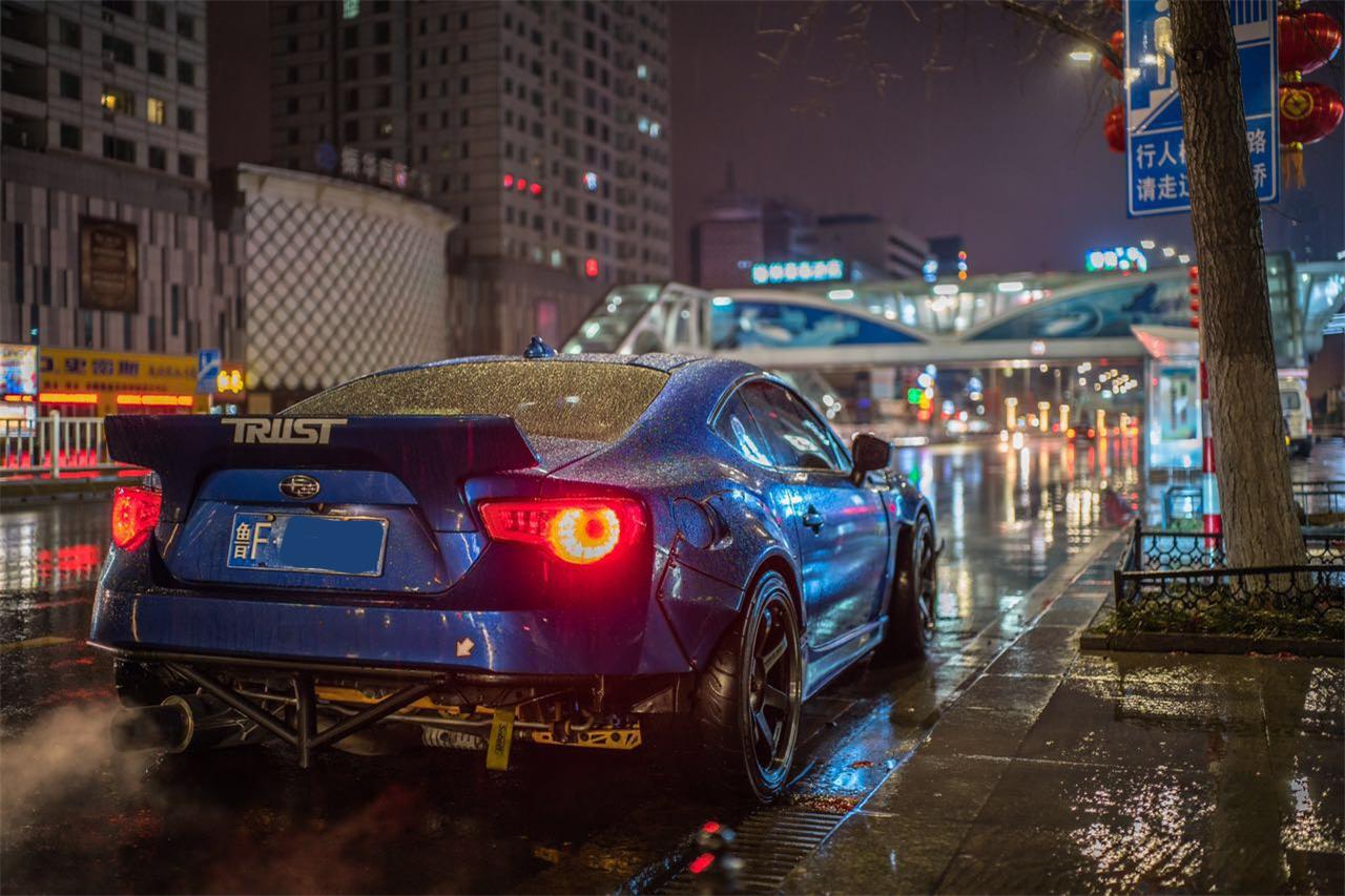 德州车主爆改日产350z,斯巴鲁brz改装成功案例