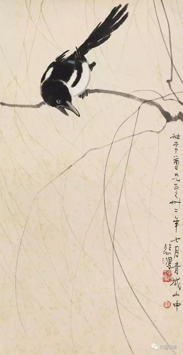 荣宝斋傅抱石湘夫人版画,傅抱石晚年生活