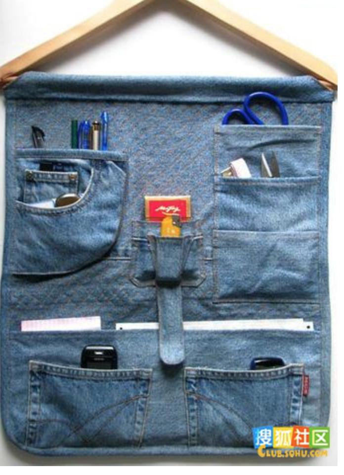 旧牛仔裤改造双肩包大全,旧牛仔裤改造手工制作大全