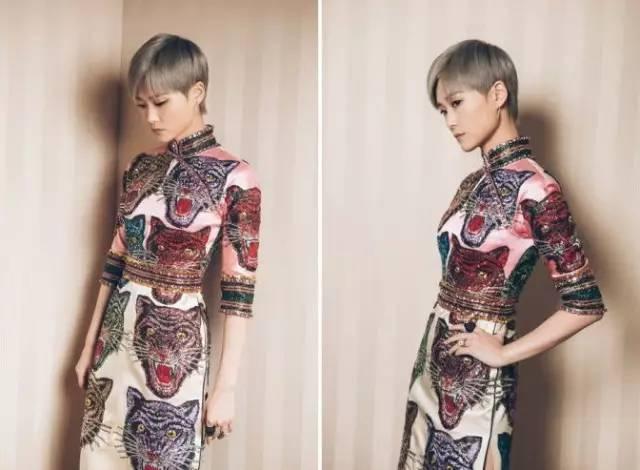李宇春奇葩礼服,戛纳红毯李宇春5分钟造型