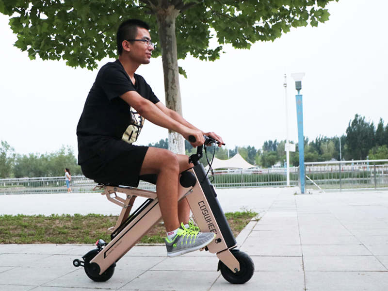 卡西威尔电动车市场价,一秒钟折叠的电动车