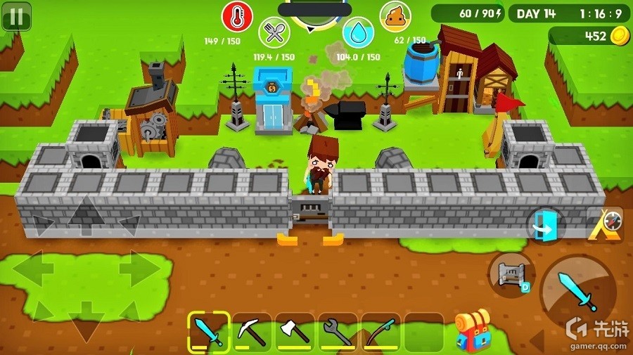 生存游戏解说合集我的世界,生存游戏世界