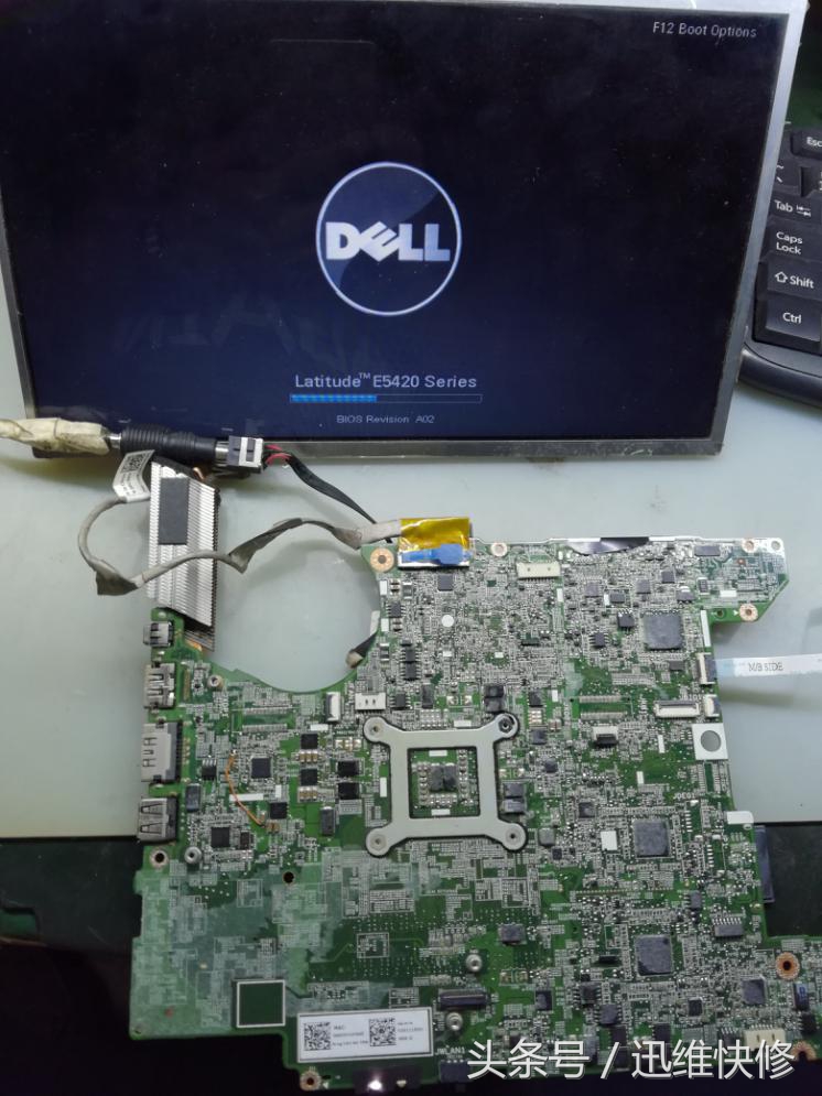 戴尔电脑开机没反应维修推荐,戴尔笔记本无cpu供电问题维修