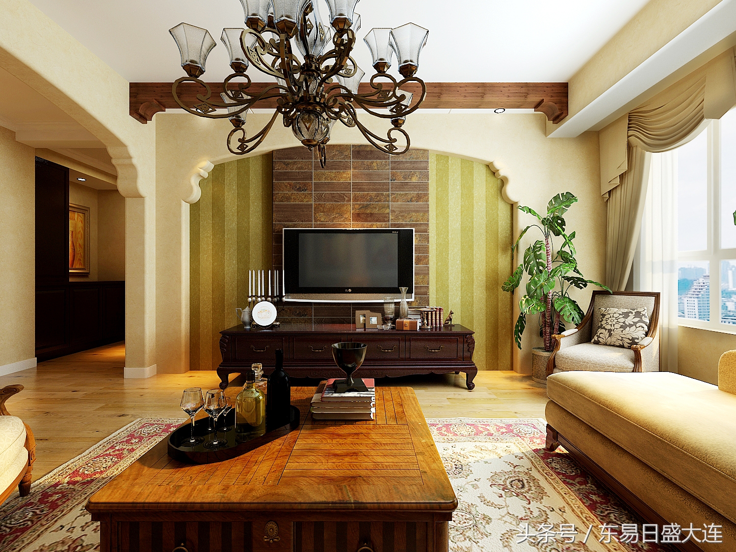 大连装修全包设计实景案例,大连装修风格大全集