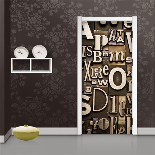 旧木门改造翻新创意,旧木门翻新贴纸效果图大全