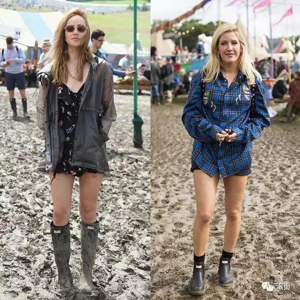 下雨穿什么雨鞋最方便,秋冬下雨天穿搭