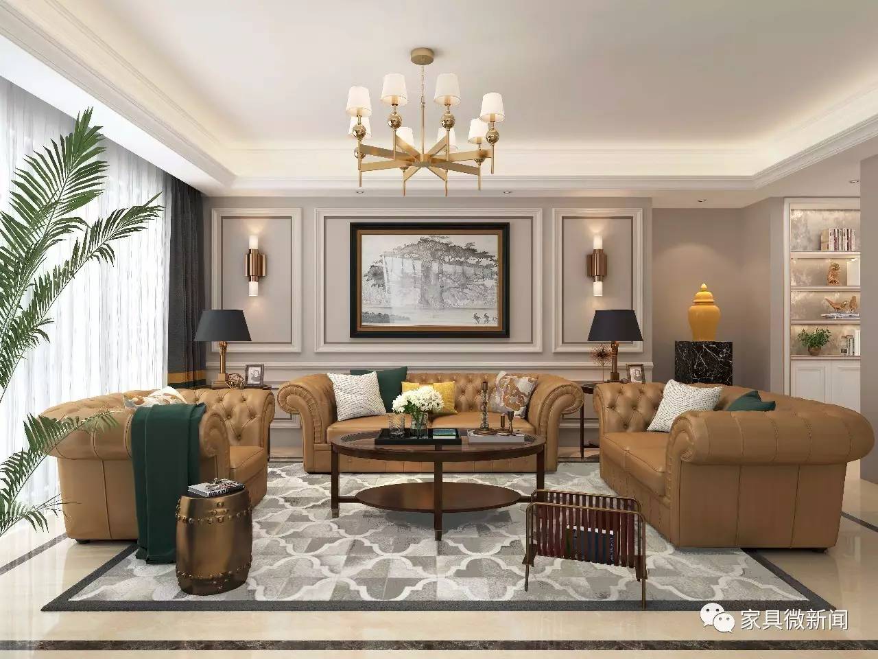 定制高端客厅,客厅定制2023最新款