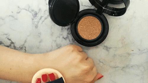 拒绝底妆暗沉定妆秘诀赶紧学会,气垫日常妆容氛围感化妆教程