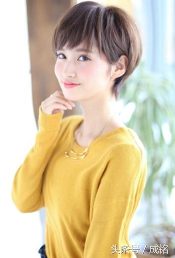 碎发短发长碎发,小清新又酷又飒短发碎发