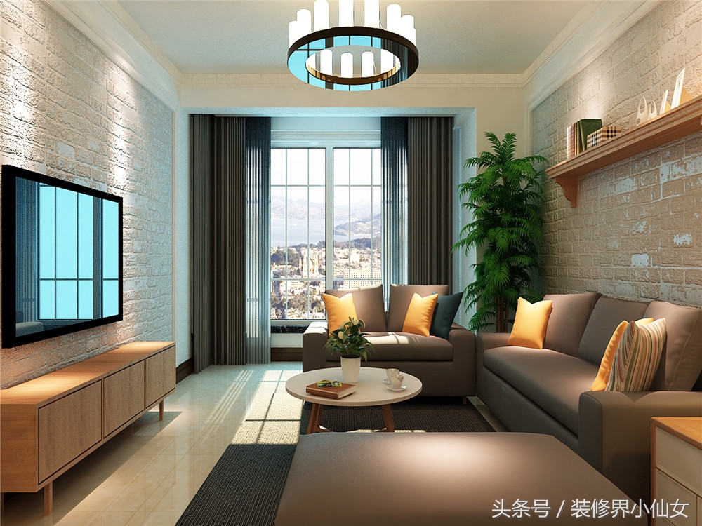 北欧风格撞色搭配效果图,北欧风格和现代轻奢的区别