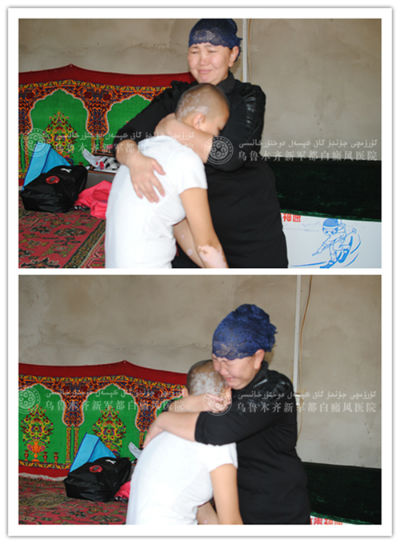 公益救助活动报道九:情暖六月——新军都医院看望贫困患者马燕