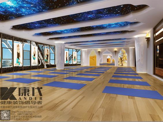 健身房整体装修效果图,健身房装修风格图片