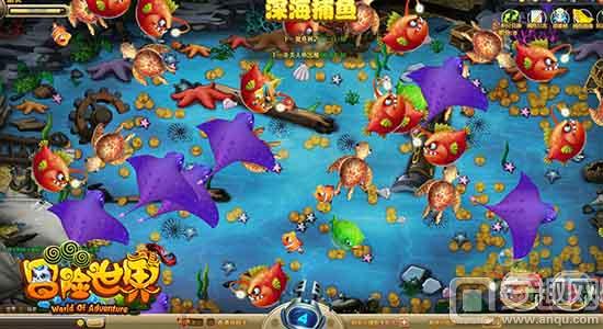 诱捕深海少女腾讯《冒险世界ol》更新捕鱼达人