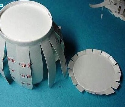 正月十五五彩花灯手工制作,手工纸杯制作花灯幼儿园废物利用