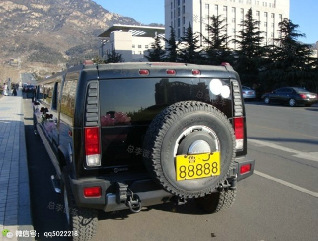 国内唯一一辆加长悍马,加长版悍马有多好