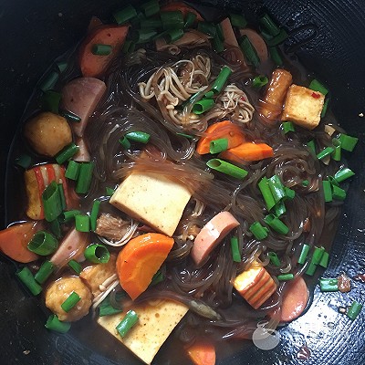 周末来一碗红薯糖水,陶瓷碗蒸红薯粉