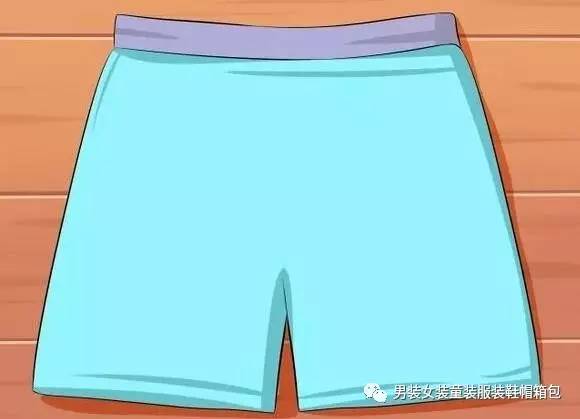 男士平角裤怎么叠最好,男裤正规叠法