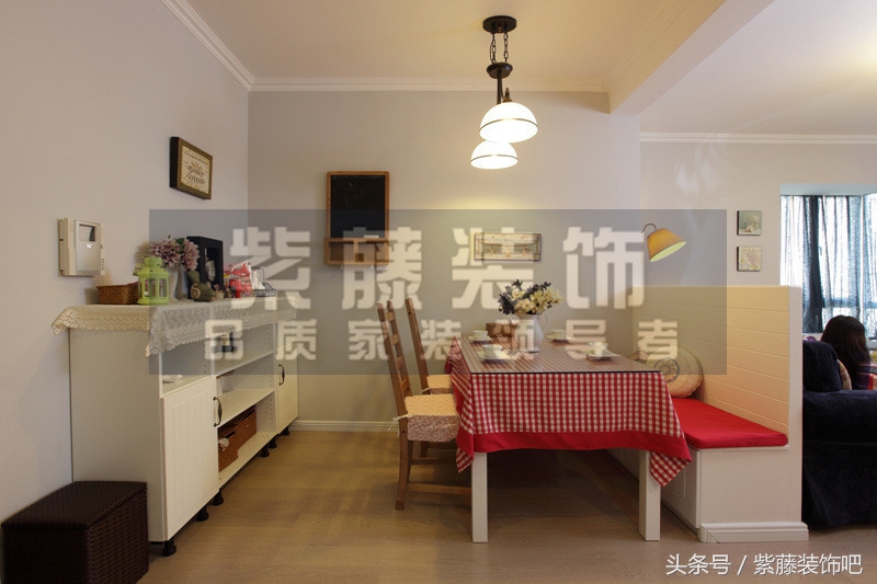 西安115平米三室一厅装修效果图，全包6万，喜欢的有木有