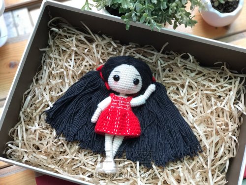 helen老师教学,新手一步一步学钩针编娃娃教程