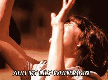 出门晒太阳抹防晒露,出门晒太阳驱走感冒